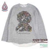ONEDROP�ڸ��ꥫ�顼�ۡ�Experience L/S Cutoff Sweat�ץۥ磻��