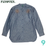 FLYOVER「YATUME Shirt」インディゴデニム