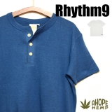 A HOPE HEMP「S/S Henley Neck HEMP Tee」ヘンリーネック・ヘンプコットンTシャツ