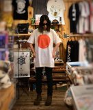 『Shimokitazawa』T-shirt White×Red