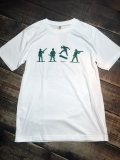 Import『KICK FLIP』Art T-shirt(White)